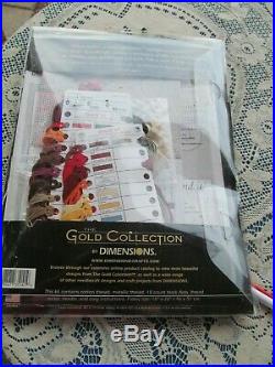 Dimensions Gold Collection Scarlet Wizard Counted Cross Stitch Kit Nip Pinkney