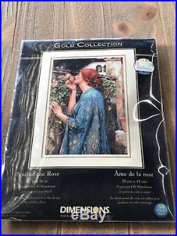 Dimensions Gold Collection Soul of the rose cross stitch kit
