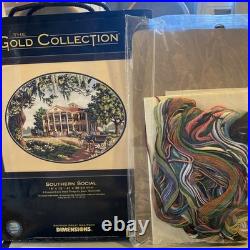Dimensions Gold Collection Southern Social Antebellum 35010 Cross Stitch Kit US