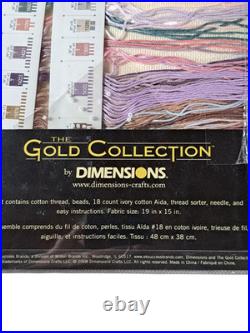 Dimensions Gold Collection Sweet Ballerina 35245 Cross Stitch 15x11 NEW