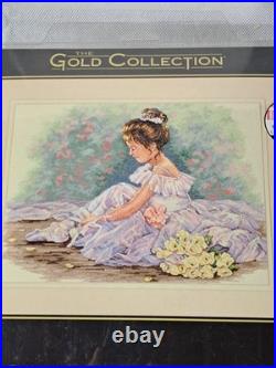 Dimensions Gold Collection Sweet Ballerina 35245 Cross Stitch 15x11 NEW