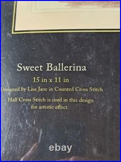 Dimensions Gold Collection Sweet Ballerina 35245 Cross Stitch 15x11 NEW Dimensions Gold Collection Sweet Ballerina 35245 Cross Stitch 15x11 NEW