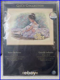 Dimensions Gold Collection Sweet Ballerina Cross Stitch Kit 35245