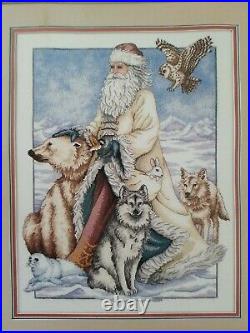 Dimensions Gold Collection THE NORTH WIND Christmas Counted Cross Stitch Kit