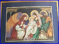 Dimensions Gold Collection The Birth Of Christ #8563 Cross Stitch Kit Baby Jesus