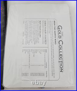 Dimensions Gold Collection The North Wind Counted Cross Stitch Kit Vtg Santa