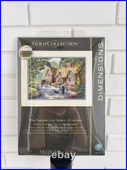Dimensions Gold Collection The Postman counted cross stitch kit 35118