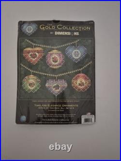 Dimensions Gold Collection Timeless Elegance Christmas Ornament Cross Stitch Kit