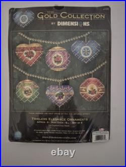 Dimensions Gold Collection Timeless Elegance Christmas Ornament Cross Stitch Kit