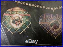 Dimensions Gold Collection Timeless Elegance Ornaments Counted Cross Stitch Kit