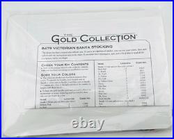 Dimensions Gold Collection Victorian Santa Stocking Christmas Cross Stitch 8479