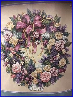 Dimensions Gold Collection Wreath of Roses Counted Cross Stitch Kit #3837