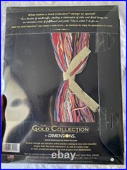 Dimensions Gold Collection cross stitch kit Scarlet Wizard, Made in the USA