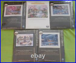 Dimensions Gold Collection japanese winter aurora cabin cherry treasure LOT OF 5