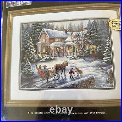 Dimensions Gold Coming Home for the Holidays Cross Stitch Kit Sealed 8733 USA