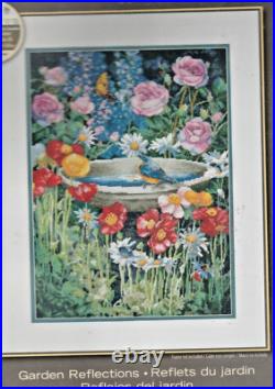 Dimensions Gold Garden Reflections Counted Cross Stitch Kit 70-35288 RARE New