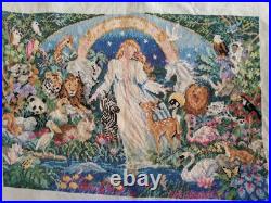 Dimensions Gold Mother Earth Counted Cross Stitch 15x10 3797 1995 Front Complete