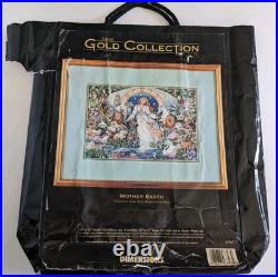 Dimensions Gold Mother Earth Counted Cross Stitch 15x10 3797 1995 Front Complete