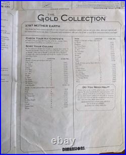 Dimensions Gold Mother Earth Counted Cross Stitch 15x10 3797 1995 Front Complete