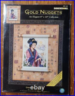 Dimensions Gold Nuggets Counted Cross Stitch Kit Oriental Touch (35126) NEW