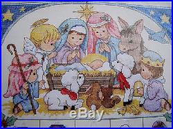 Dimensions Holiday Counted Cross ADVENT CALENDAR Kit, O'HOLY NIGHT, Morehead, 8762