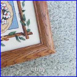 Dimensions I LOVE MY GARDEN 1996 Cross Stitch Kit #3833 Barbara Mock Framed Dimensions I LOVE MY GARDEN 1996 Cross Stitch Kit #3833 Barbara Mock Framed