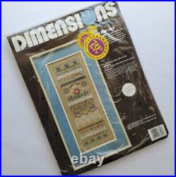 Dimensions Linen And Lace Sampler Cross Stitch Kit #3701