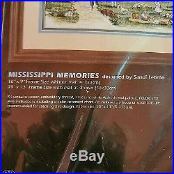 Dimensions Mississippi Memories Counted Cross Stitch Kit 3860 Sandi Lebron NIP