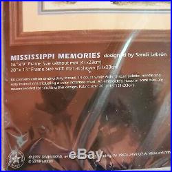 Dimensions Mississippi Memories Counted Cross Stitch Kit 3860 Sandi Lebron NIP