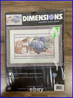 Dimensions NANTUCKET TREASURES Cross Stitch NEW 15 x 9 Unopened