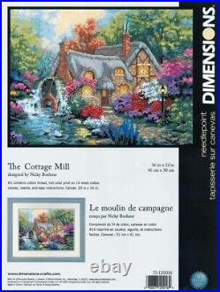 Dimensions Needlepoint Kit The Cottage Mill