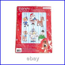 Dimensions Rudolph The Red Nosed Reindeer Cross Stitch Ornament Kit