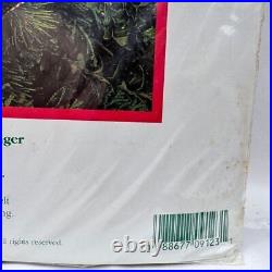 Dimensions Santa's Toy Christmas Stocking Needlepoint Kit 16 original pkg #9123 Dimensions Santa's Toy Christmas Stocking Needlepoint Kit 16 original pkg #9123