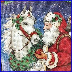 Dimensions Santas Gift Stocking Cross Stitch Kit New 7959 Creative Accents Horse