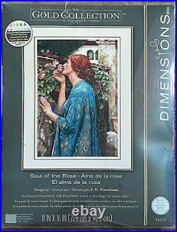 Dimensions Soul of the Rose Gold Collection counted cross stitch kit 35210