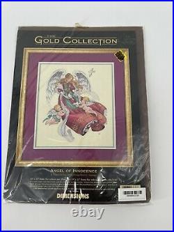 Dimensions The Gold Collection'Angel of Innocence' Cross Stitch Kit 3836 New