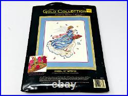 Dimensions The Gold Collection Angel of Spring Cross Stitch 3777 1994 NEW