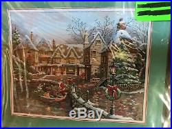 Dimensions The Gold Collection Christmas Cove Counted Cross Stitch Kit # 8494