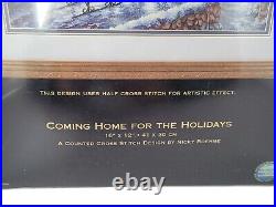 Dimensions The Gold Collection Coming Home For The Holidays Cross Stitch Kit