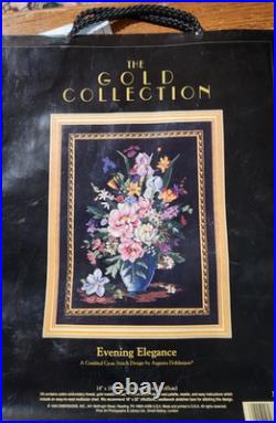 Dimensions The Gold Collection Evening Elegance (#3757) Cross Stitch Kit NEW Dimensions The Gold Collection Evening Elegance (#3757) Cross Stitch Kit NEW