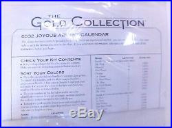 Dimensions The Gold Collection Joyous Advent Calendar 8532 20x14 NIP Sealed Kit
