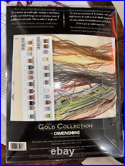 Dimensions The Gold Collection Mare and Foal Horses Counted Cross Stitch Kit