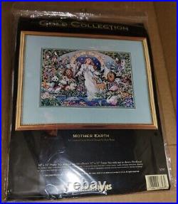 Dimensions The Gold Collection Mother Earth Counted Cross Stitch Kit RARE