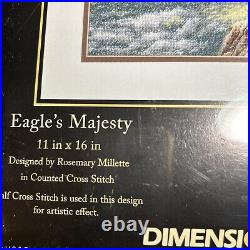 Dimensions The Gold Collection NEW Eagles Majesty Counted Cross Stitch Kit
