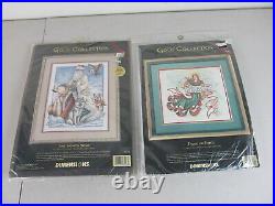 Dimensions The Gold Collection North Wind Cross Stitch Kit 8526 + Peace on Earth