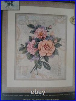 Dimensions The Gold Collection Rose Garden Cuttings Counted Cross Stitch Kit