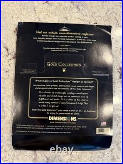 Dimensions The Gold Collection WINTER'S TWILIGHT STOCKING Cross Stitch Kit #8666