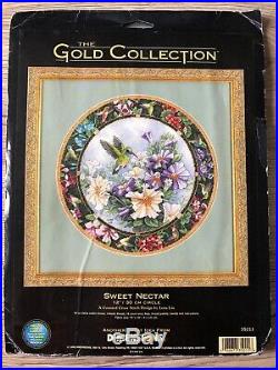 Dimensions The Gold Collection cross stitch kit Sweet nectar #35011, 1999 RARE