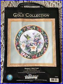 Dimensions The Gold Collection cross stitch kit Sweet nectar #35011, 1999 RARE