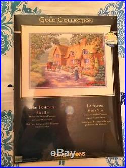 Dimensions The Gold Collection cross stitch kit The Postman #35118